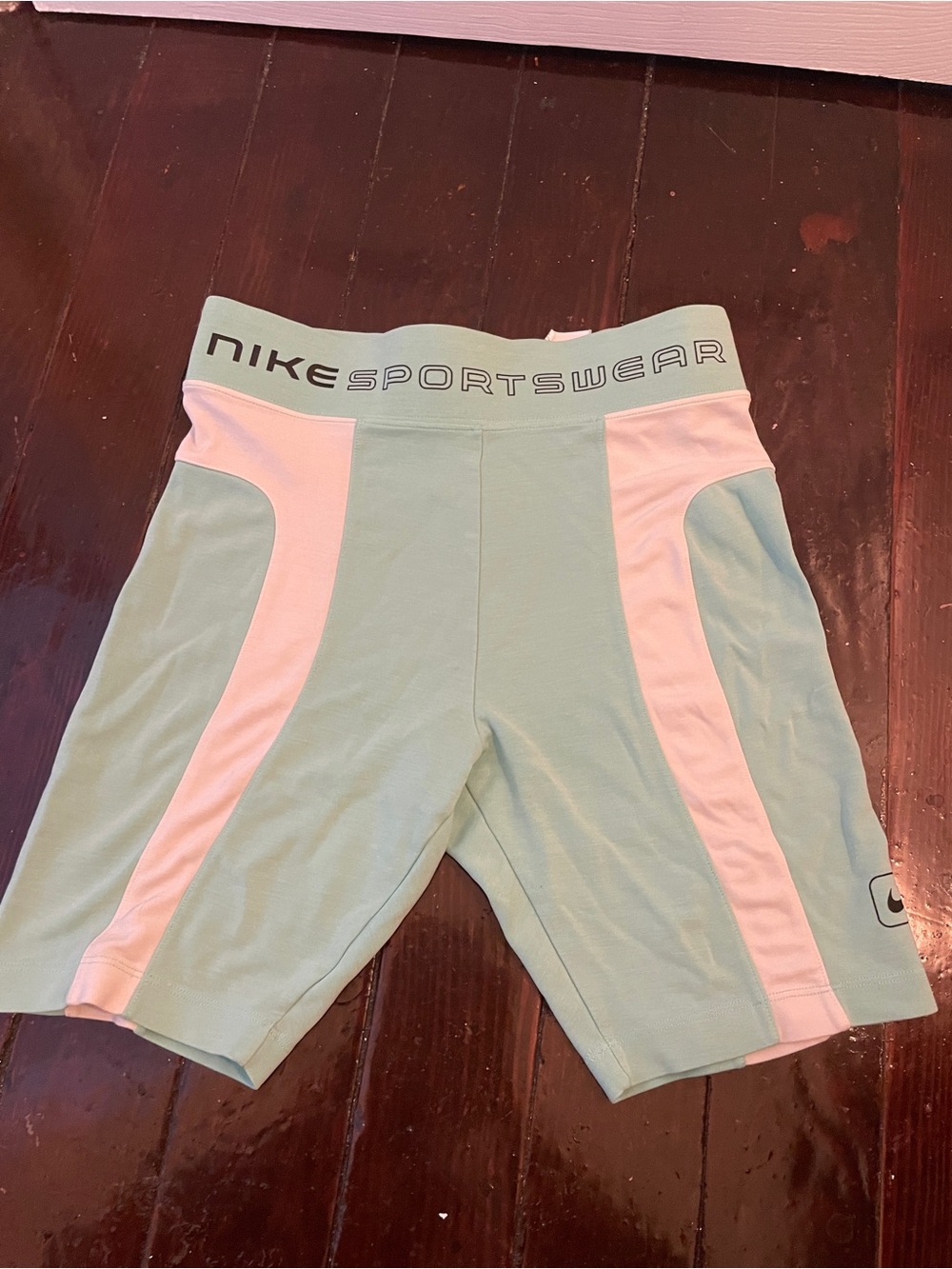 Nike Women  Mint green Sports Shorts